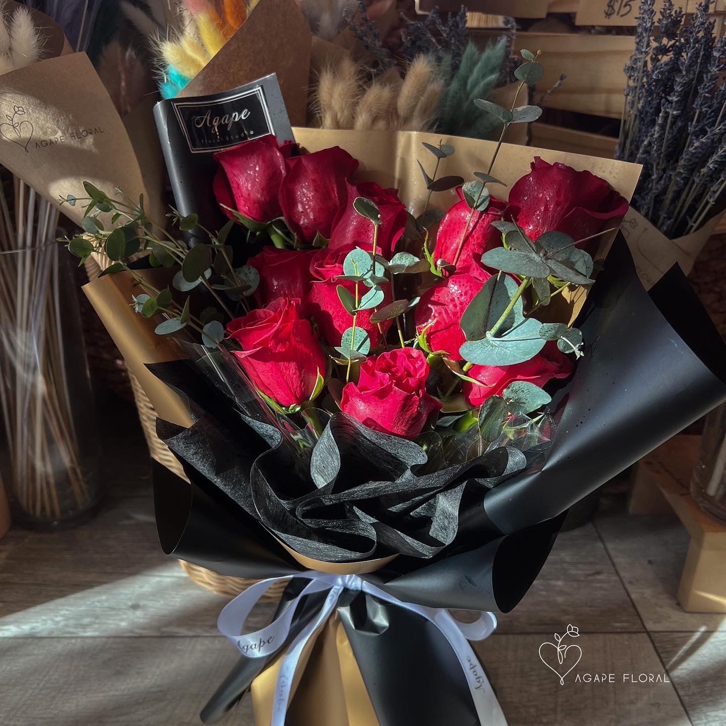 Classic Red Rose Bouquet (VDAY)