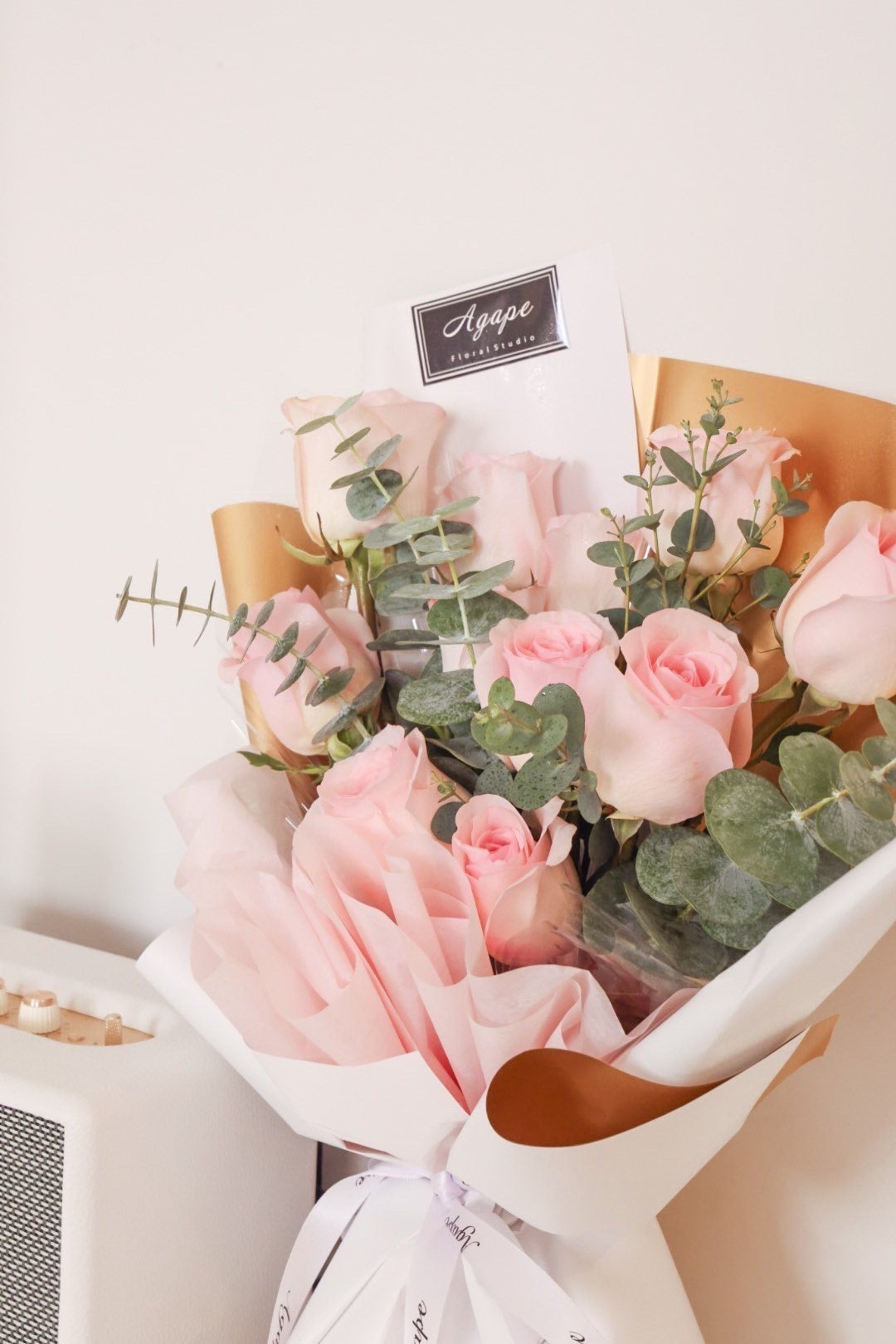 Classic Pink Rose Bouquet (VDAY)