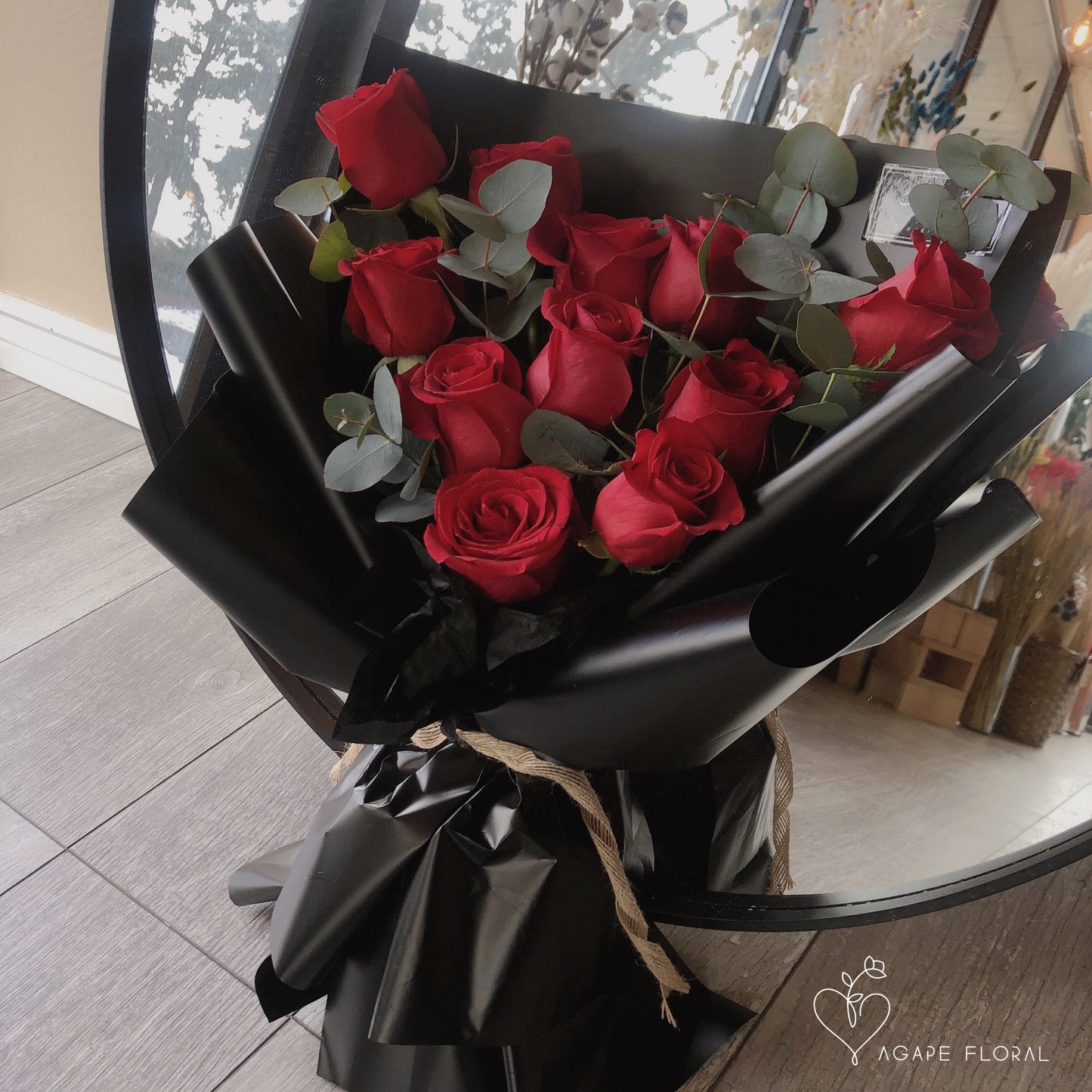 Classic Red Rose Bouquet (VDAY)