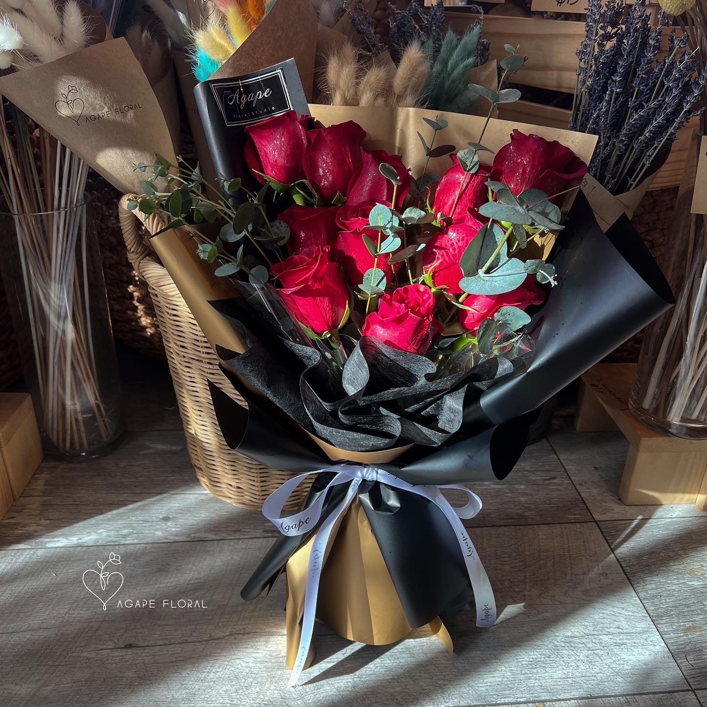 Classic Red Rose Bouquet (VDAY)